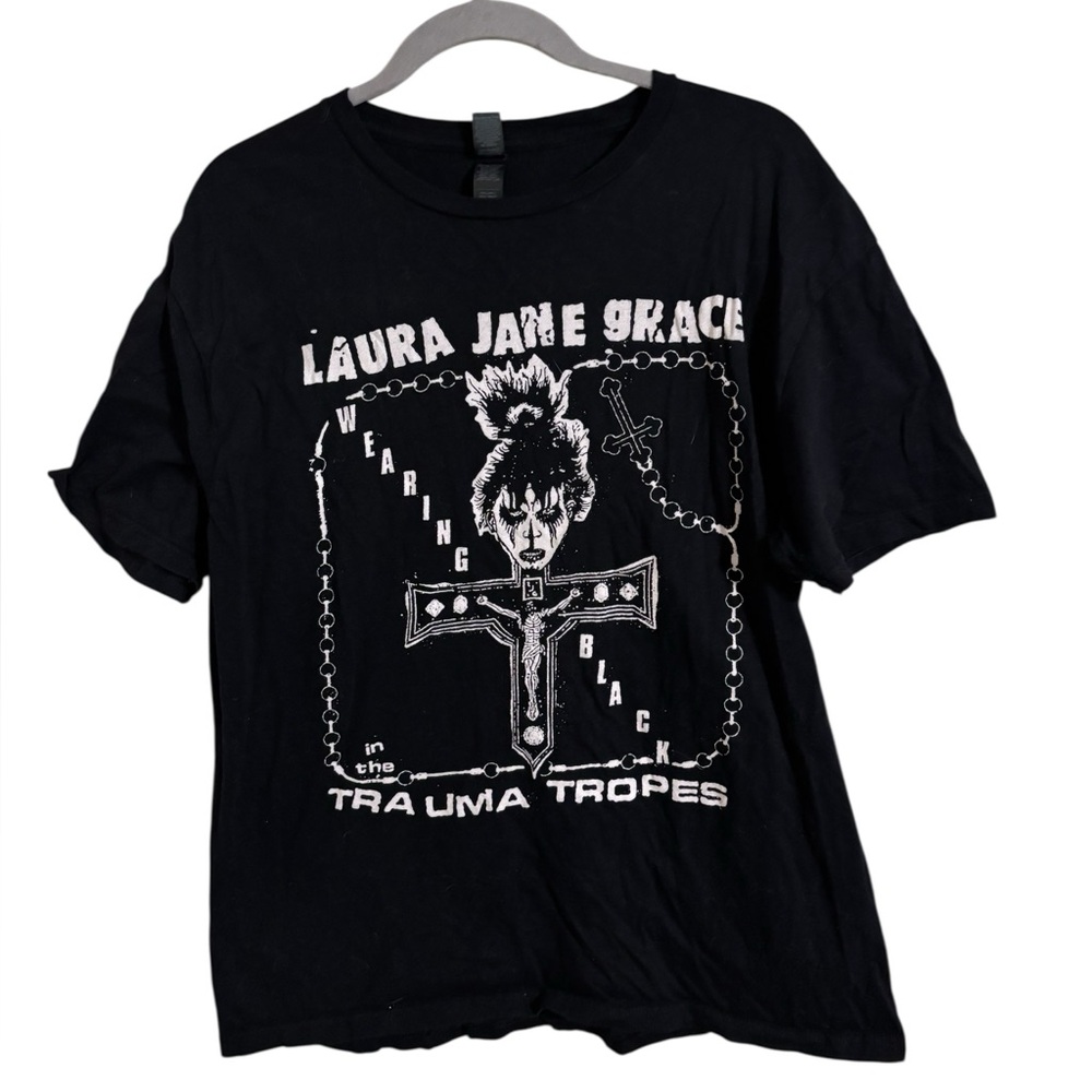 Laura Jane Grace Black‎ Band Tee Large